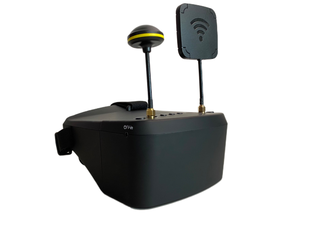 Gafas FPV EV800D 5.8G 40CH Div - Skyzone Cobra X V2 Fpv Goggles reseña y precio