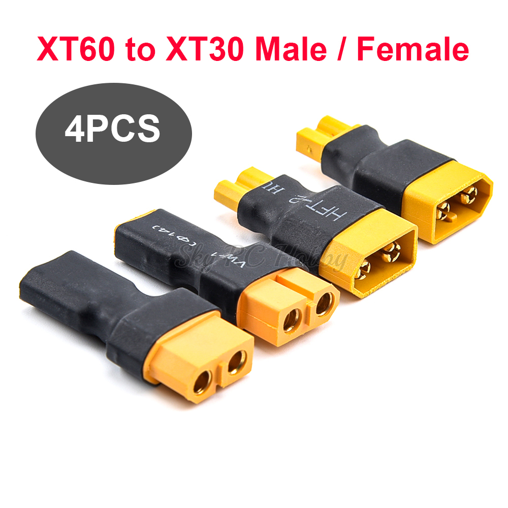 4 Uds macho/hembra XT60 a XT30 - Radiomaster Ranger 2.4Ghz Elrs Module reseña y precio