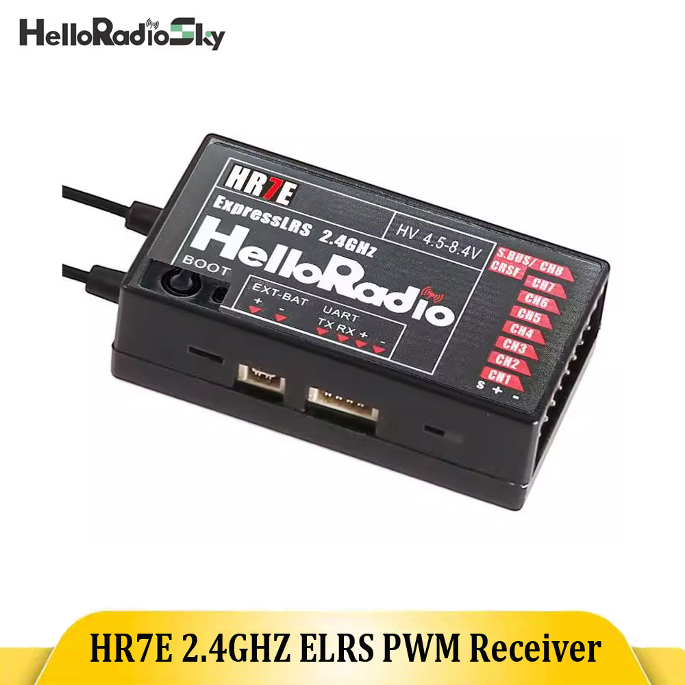Receptor HelloRadio HR7E ELRS  - Radiomaster Ranger 2.4Ghz Elrs Module reseña y precio