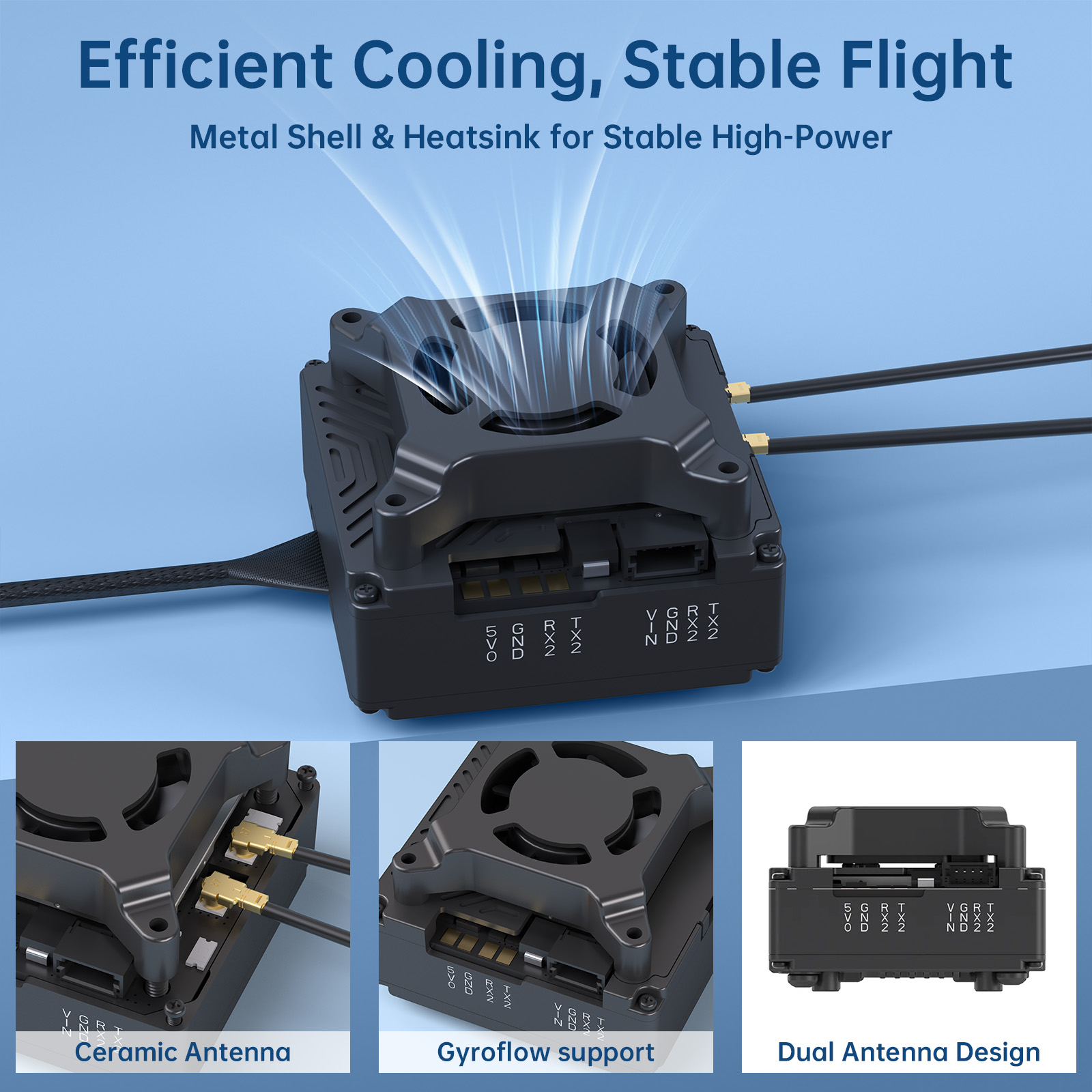 Caddx Walksnail Avatar GT Kit  - Skyzone Cobra X V2 Fpv Goggles reseña y precio