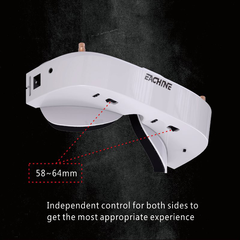 Eachine EV100 720*540 5,8g 72C - Skyzone Cobra X V2 Fpv Goggles reseña y precio