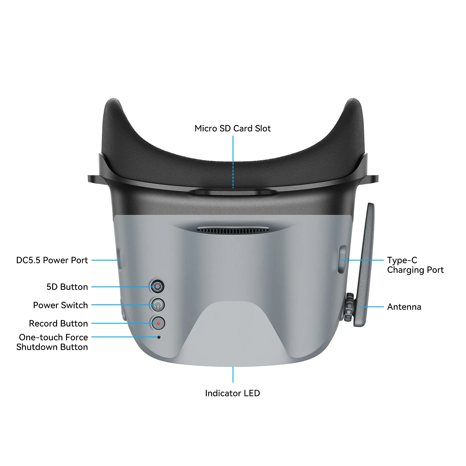 Nuevas Gafas FPV BETAFPV VR04  - Skyzone Cobra X V2 Fpv Goggles reseña y precio